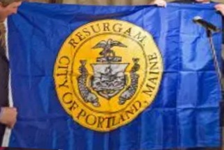 [Flag of Portland, Maine]