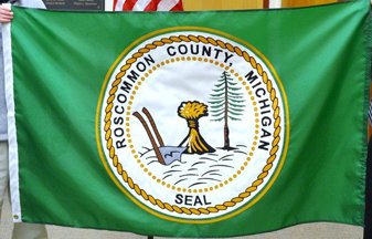 [Flag of the Roscommon County, Michigan]