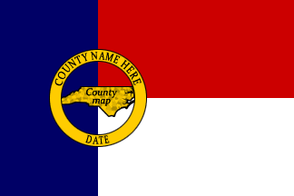 [Generic NC County flag]