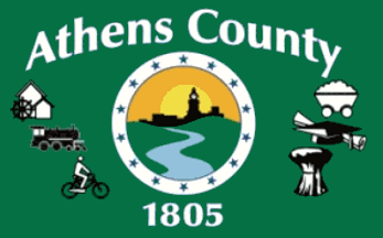 [Flag of Athens County, Ohio]