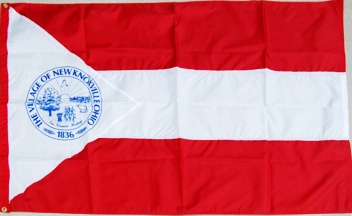 [Flag of New Knoxville, Ohio]