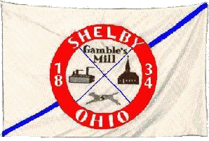 [Flag of Shelby, Ohio]