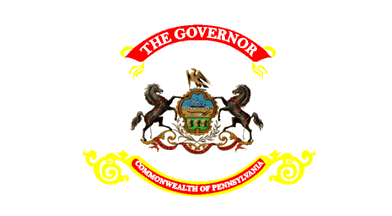 [Flag of Governor of Pennsylvania]