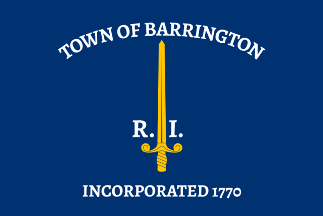 [Flag of Barrington, Rhode Island]