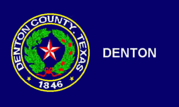 [Flag of the County of Denton, Texas]