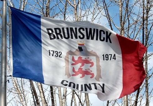 [Flag of Brunswick County, Virginia]
