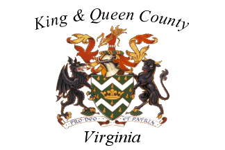 [Flag of King and Queen County, Virginia]