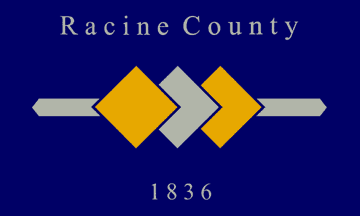 [Racine County flag]