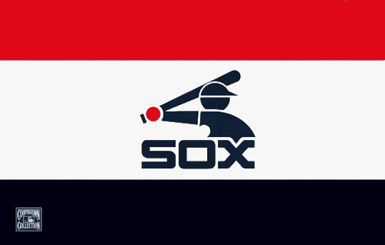 Download Chicago White Sox In American Flag Wallpaper