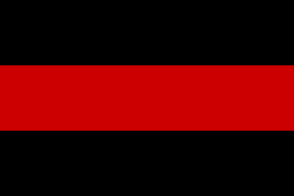 Blue Line and Red Line flags (U.S.)