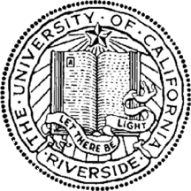 [Seal of University of California at Riverside]