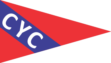 [Chicago Yacht Club flag]