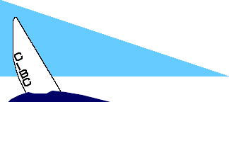 [Chickawaukee Ice Boat Club flag]