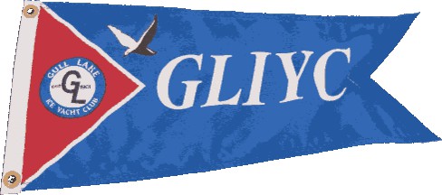 [Gull Lake Ice Yacht Club flag]