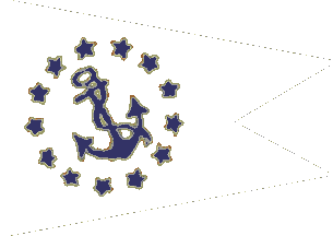 [Harlem Yacht Club Officers' flag]