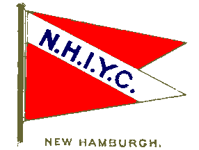 [New Hamburg Ice Yacht Club flag]