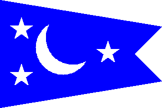 [Southern Yacht Club flag]