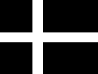 Mourning flag - Denmark until 1743