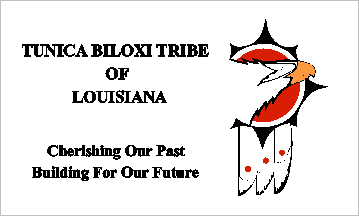 [Tunica-Biloxi - Louisiana flag]