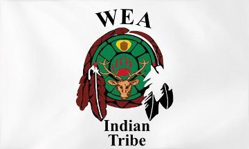 [Wea Indian Tribe of Indiana Flag]