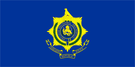 Zimbabwe - Police flags